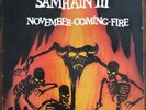 SAMHAIN November Coming Fire LP Vinyl Album 1986 Glenn Danzig Pre-Owned