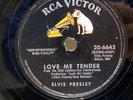 Elvis Presley - RCA Victor 20-6643 - Love Me Tender/Anyway You Want Me 78