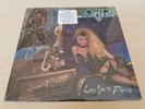 Lizzy Borden Love You To Pieces LP 1985 Metal Blade Records 72057-1 Hype Sticker