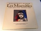 Les Miserables - Broadway Album 2 LP. HAS Inserts. GHS 24151. VG+ vinyl - nice