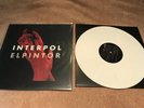 INTERPOL “EL PINTOR” WHITE WAX LP M/M OOP Rare Joy Division Paul Banks