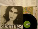 LOREDANA BERTE - MADE IN ITALY + BUSTA E INSERTO ORIGINALI - ANNO 1981 - EX+