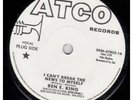 BEN E. KING / BOBBY SHEEN I Can't Break The News To Myself/something New To Do