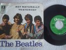THE BEATLES - ACT NATURALLY/YESTERDAY - HIPPIE COVER - 7