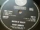 BLACK SABBATH uk 1st MASTER OF REALITY (6360 050) 1Y1 2Y1 VG+/VG