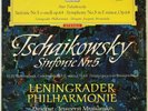 MRAVINSKY TCHAIKOVSKY SYMPHONY NO.5 DGG ED.1 RED STEREO TULIP SLPM 138658 EX-NM