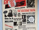 Guns N Roses GN'R Lies - 2nd Style Sleeve - German - LP - Japanese Sticker Sheet