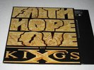 King's X - Faith Hope Love (Megaforce Records Vinyl LP - 1990 + Inner)