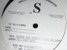 Pet Shop Boys Where the Streets have No Name' U.S. Test Press NM