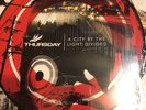 THURSDAY A City By The Light Divided DOUBLE LP RED/WHITE VINYL rare oop UNPLAYED