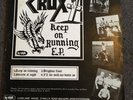Crux Keep On Running Ep No Future Punk Vinyl Rare Oi Anarcho
