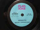 Bruce Springsteen Rosalita Johnny Winter Hollies 1974 Columbia Playback Promo 7
