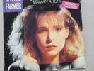 Vinyl Mylene Farmer 45 T maman a tort version anglaise My mum is wrong rare 1984