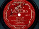 45g5.  Tito Schipa - Angela Mia & Femmena 'Agannatora - Victor 1347 AUTOGRAPHED