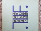 NEW ORDER - MOVEMENT Vinyl LP A2 / B2