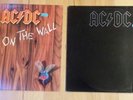 2 AC/DC  LP RECORDS ORIGINAL BACK IN BLACK,FLY ON THE WALL.