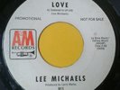 RARE ( FUZZ PSYCH SOUL45 ) 1968 - LEE MICHAELS - LOVE / HELLO - PROMO VG