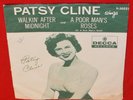 PATSY CLINE WALKIN' AFTER MIDNIGHT 45 W/PICTURE SLEEVE DECCA 9-30221