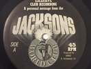 Personal Message From The Jacksons Fan Club Exclusive Record 45 Single Michael