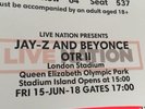 2 x Beyonce and Jay-Z tickets – OTR II June 15th 2018