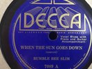 BUMBLE BEE SLIM DECCA 7089 BLUES 78 RPM V+