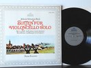BACH Pierre FOURNIER UNACCOMPANIED CELLO SUITES 5&6 STEREO LP ARCHIV NM
