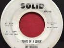 JAY WIGGINS   TEARS OF A LOVER / ON MY MIND   RARE NORTHERN SOUL PROMO 45 SOLID