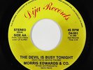 Funk Boogie/Modern Soul 45 - Morris Edwards - The Devil Is Busy - Dija - mp3