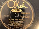 Okeh 41437 Frank Trumbauer Orch HITTIN' THE BOTTLE  E- A-1 stampers 1930 78 rpm