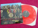 THE BEATLES SGT PEPPERS LONELY HEARTS CLUB BAND RED COLOURED VINYL MINT-
