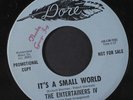ENTERTAINERS IV: It's A Small World / Ride Around The Park 45 (dj, stamp ol, Di