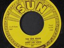 JERRY LEE LEWIS: Great Balls Of Fire / You Win Again 45 Oldies