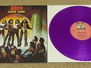 KISS LOVE GUN JAPANESE ORIGINALS COLORED VINYL LP