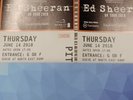 2 x Ed Sheeran tickets Wembley pitch standing 14th June
