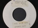 CLIFF NOBLES: Switch It On / Burning Desire 45 (Test Press) Soul