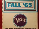Rare Record Promo Catalog Fall 65' The Jazz America Is On Verve