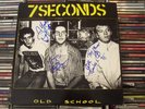 7 Seconds - Old School LP Vinyl - SIGNED