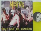 MISFITS - PSYCHOS IN SWEDEN LP 1999 UK ORIG YELLOW VINYL Alien DANZIG 147 copies