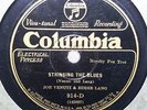 JOE VENUTI & EDDIE LANG Stringing The Blues/Black And Blue Bottom COLUMBIA 914-D