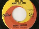 HELEN SHAPIRO Tell Me What He Said CAPITOL  NORTHERN SOUL 45