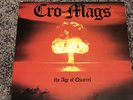 CRO MAGS AGE OF QUARREL LP VINYL 1986 FIRST PRESS UNCENSORED SLEEVE NYHC
