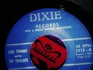 Jake Thomas Poor Boy Blues / Meanest Blues Dixie 45 RPM very scarce rockabilly
