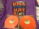 KISS Alive II Orig 1977 Casablanca 2-LP SET # NBLP-7076-2 RED VINYL AS IS