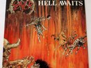 Slayer Hell Awaits 1985 LP Vinyl EX Original Metal Blade Combat MX 8020 & Sleeve