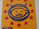 U2 ZOOROPA 1993 FRENCH PROMO FLYER ACHTUNG BABY