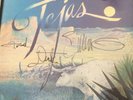 ZZ Top framed & autographed Tejas album cover with vinyl