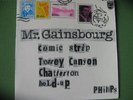 45 tours 4 pistes SERGE GAINSBOURG COMIC STRIP PHILIPS made in France