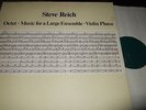 STEVE REICH : OCTET/MUSIC FOR A LARGE ENSEMBLE/VIOLIN PHASE LP 1980 ECM GERMANY