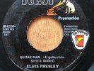 ELVIS PRESLEY - Guitar Man / Faded Love -  RARE PANAMA 45 PROMO
