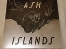 Ash  -  Islands   -  Metallic Silver LTD EDITION Vinyl LP Signed Lyric Sheet